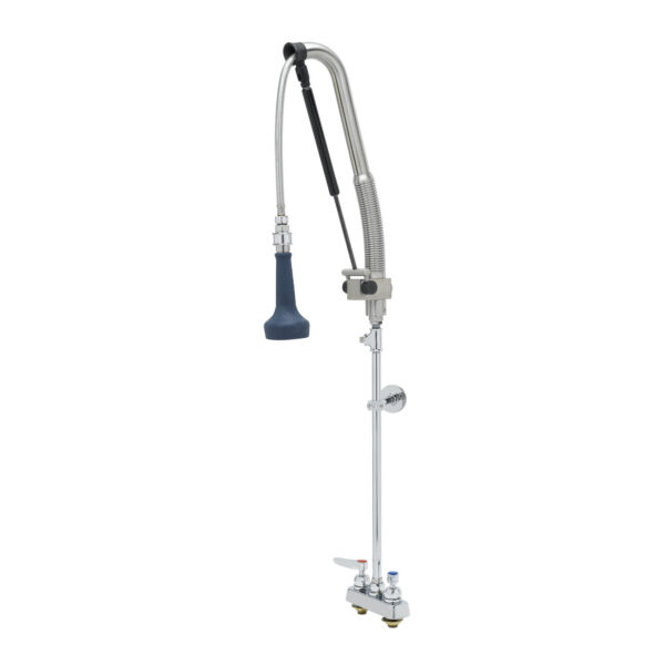 T&S  B-5110-CR-B8TP  Pull-Down PRU w/ Cerama cart,Lever, WallBrkt