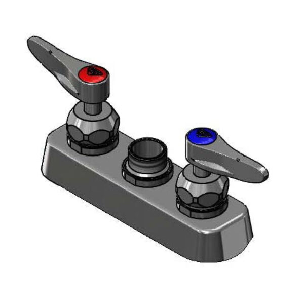 T&S  B-5110-CR-LN  4'' Deck mt Workboard PRU Base Fct, CV-Ceramas
