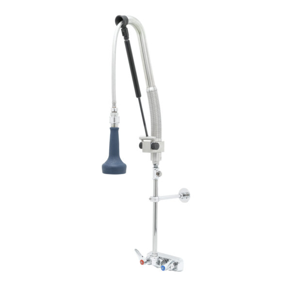 T&S  B-5115-CR-B8TP  Pull-Down PRU w/ Cerama cart,Lever, WallBrkt