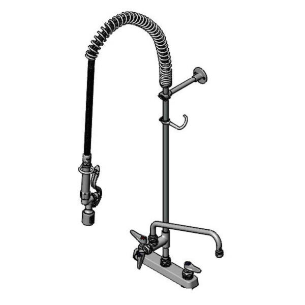 T&S  B-5120-12-CRBJ  8'' DECK mt WORKBOARD PRU w/CERAMA, B-0107-J, 12'' ADF