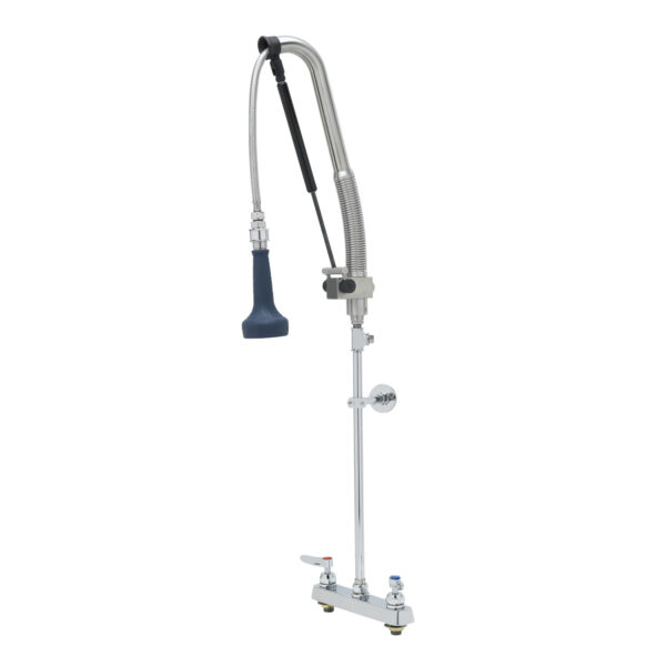 T&S  B-5120-CR-B8TP  Pull-Down PRU w/ Cerama cart,Lever, WallBrkt