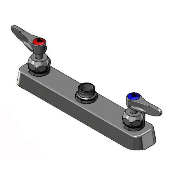 T&S  B-5120-CR-LN  8'' Deck mt Workboard PRU Base Fct, CV-Ceramas