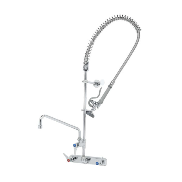 T&S  B-5125-12-CR-B  8'' WALL mt WORKBOARD PRU w/CERAMA, B-0107, 12'' ADF
