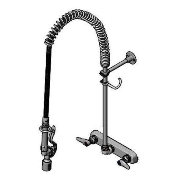 T&S  B-5125-BJ  8'' WALL mt WORKBOARD PRU w/ETERNA, B-0107-j