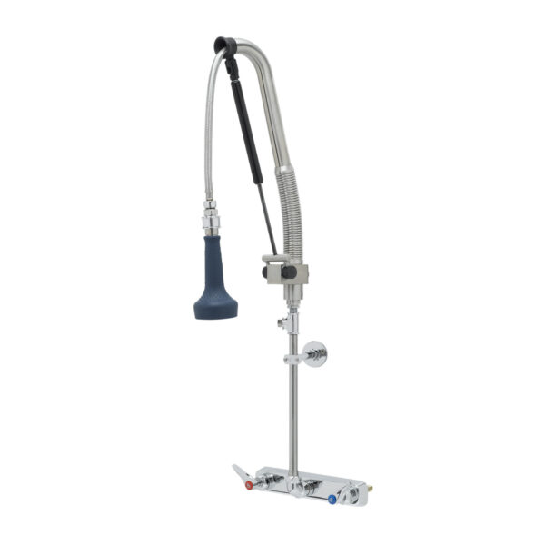 T&S  B-5125-CR-B8TP  Pull-Down PRU w/ Cerama cart,Lever, WallBrkt
