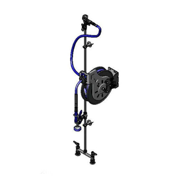 T&S  B-7232-U01XS4E  Hose Reel System, 3/8'' ID x 35' Open Hose Reel