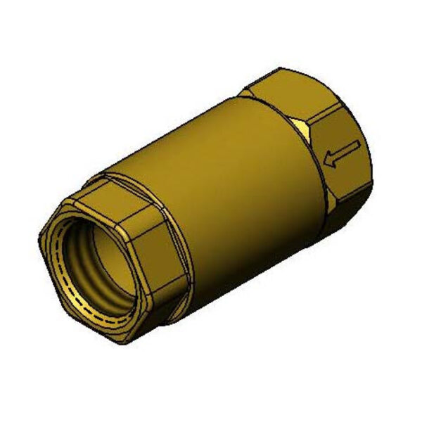 T&S  B-CVH3-4  Check Vlv, 3/4'' NPT (F), Horizontal