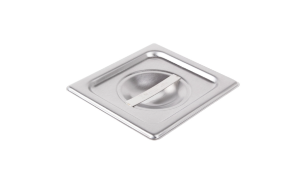 stainless steel steam table lid.