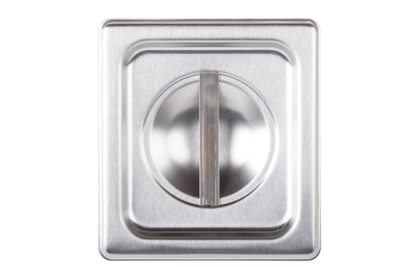 stainless steel steam table lid.