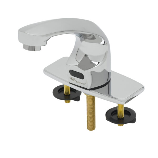 T&S  EC-3102-4DP  ChekPoint Electronic Fct, Deck mt, 1-Hole Spout