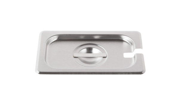 stainless steel steam table lid.