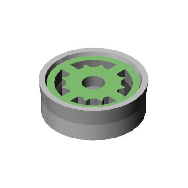 T&S  FD05  Flow ctrl Disc, 0.5 GPM, Lime Insert