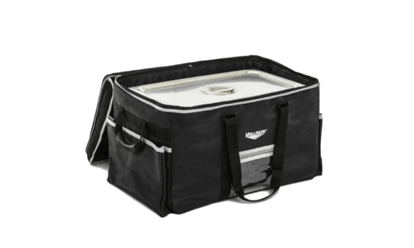 black catering bag.