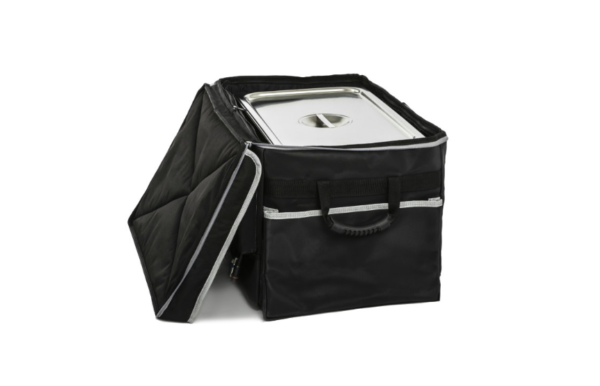 black catering bag.