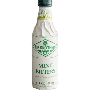 Paper wrapped mint fee brothers bottle
