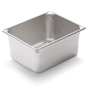 stainless steel steam table pan.