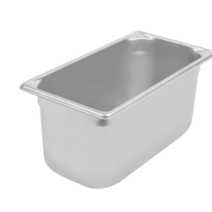 stainless steel steam table pan.