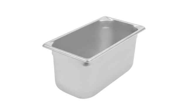 stainless steel steam table pan.