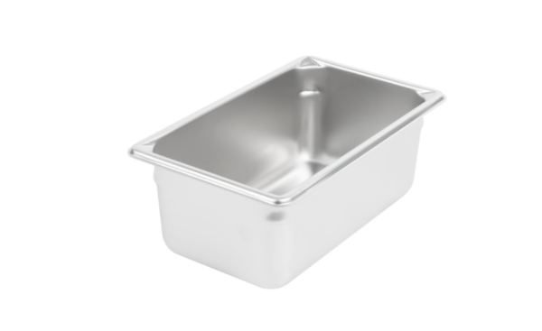 stainless steel steam table pan.