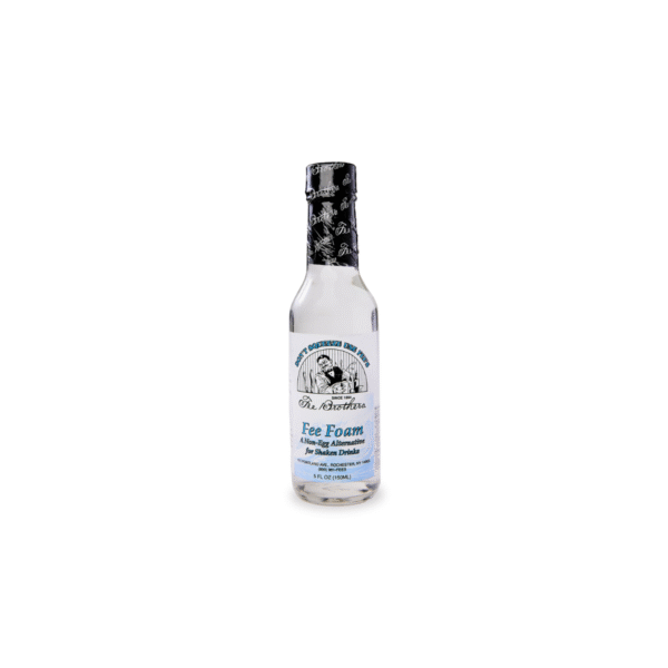 Egg-free cocktail foaming agent for creamy stable foam finish.