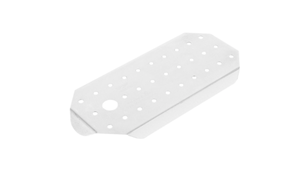 Stainless steel steam pan false bottom.