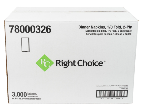 box of dinner napkins