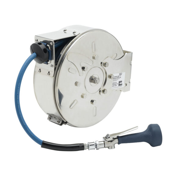 T&S  B-7122-C08M  3/8'' X 30' Enclosed SS Reel W/ B-0108