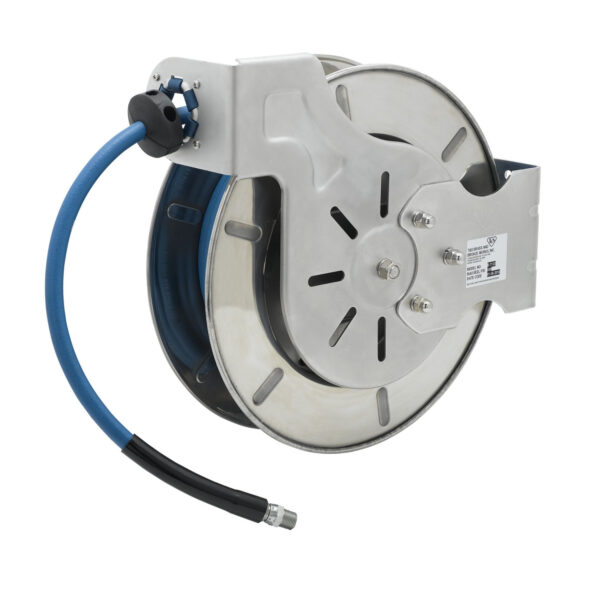 T&S  B-7133  Hose Reel, Open, SS, 1/2'' x 35' Hose
