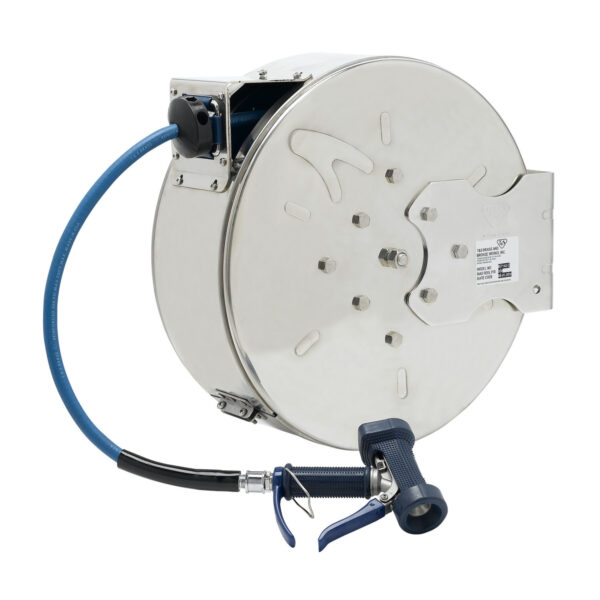 T&S  B-7142-C05  Hose Reel, Enclosed, SS, 3/8'' Id X 50' Hose