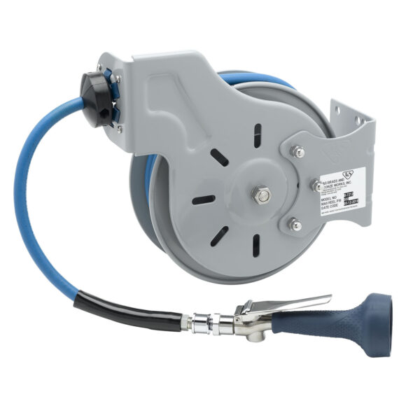 T&S  B-7212-08M  Hose Reel, Open, Epoxy coat, 3/8''X15', B-0108 Spray Vlv