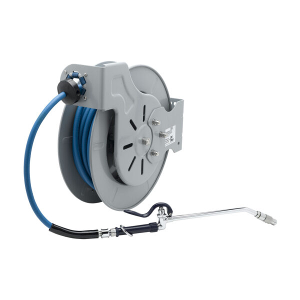 T&S  B-7212-10  Hose Reel, Open, Epoxy coat, 3/8''X15', EB-2322 Spray Wand