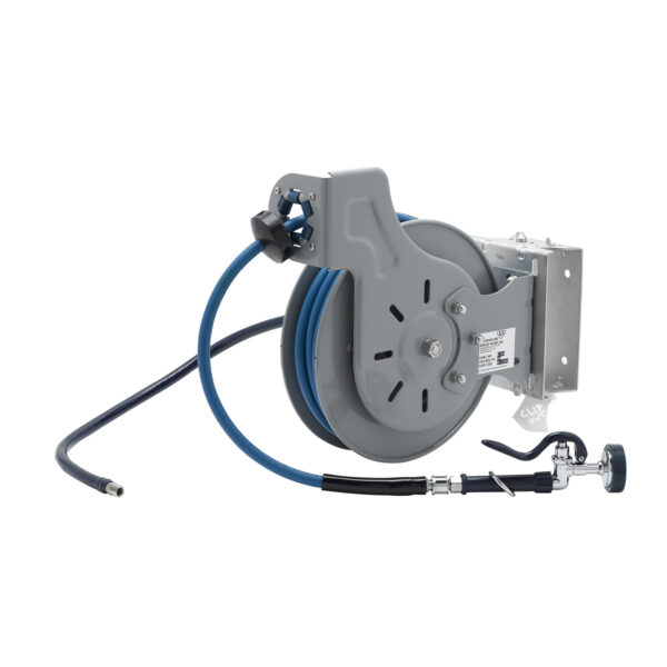 T&S  B-7232-01-ESB36  3/8'' x 35' Open Epoxy coat Reel, 36'' FlexHose & SS brkt