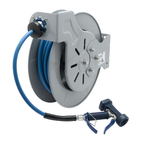 T&S  B-7242-05  Hose Reel, Open, Epoxy Coat, 3/8'' Id X 50' Hose