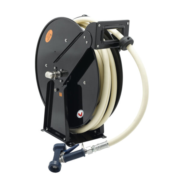 T&S  B-7245-04  Hose Reel, Open, Epoxy coat, 3/4X50' Hose, 9/16'' Rear Trig.