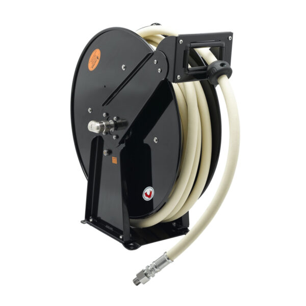 T&S  B-7245  Hose Reel, Open, Epoxy Coat, 3/4'' X 50' Creamery Hose