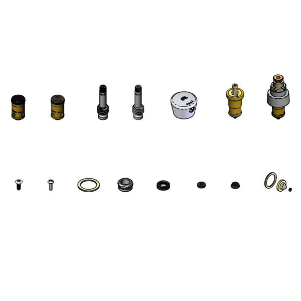 T&S  B-8K  Parts Kit W/ Sorting Tray & Case