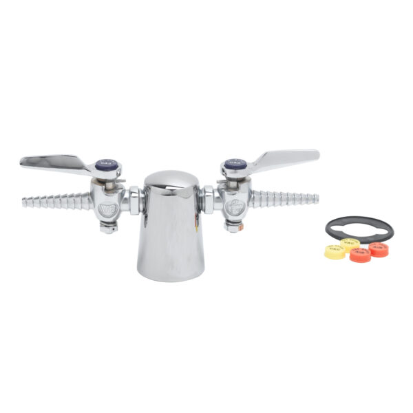 T&S  BL-4200-02  Lab Turret, Tapered W/Two 180 Degree Hose Cocks