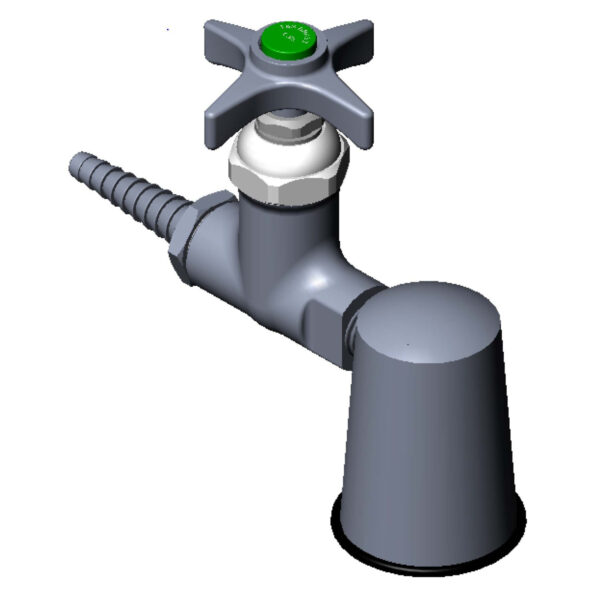 T&S  BL-4305-01  Water Turret W/ Straight Stop 1