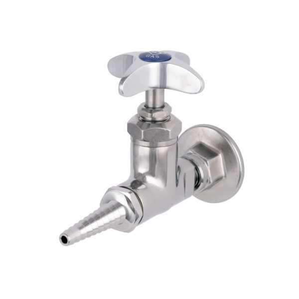 T&S  BL-4350-01  Lab Panel Flange, Straight Stop out, 3/8'' NPT in