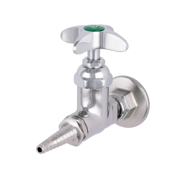 T&S  BL-4355-01  Lab Panel Flange, Straight Water Stop out, 3/8'' NPT in