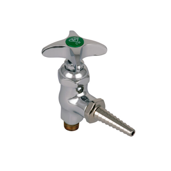 T&S  BL-4520-02  Lab, Angle Stop, 3/8'' NPT (M) in