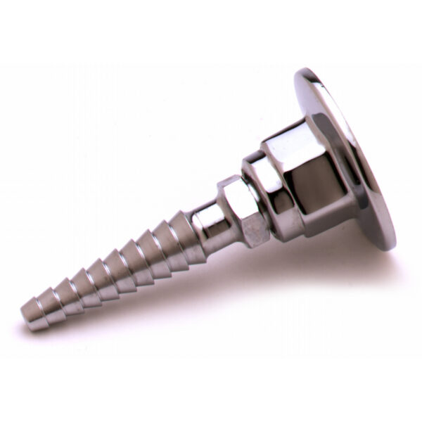 T&S  BL-4750-05  Lab Panel Flange, Straight Serrated, 3/8'' Ips (F) in