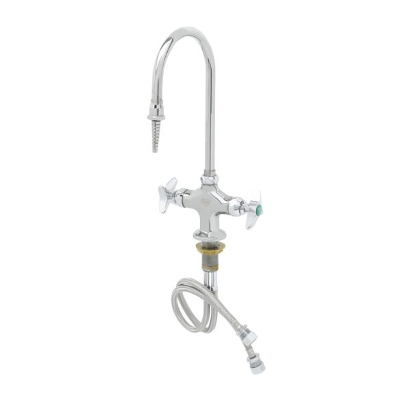 T&S  BL-5700-01  Lab mix Fct, Rigid G.N., 4'' Spreader Assy