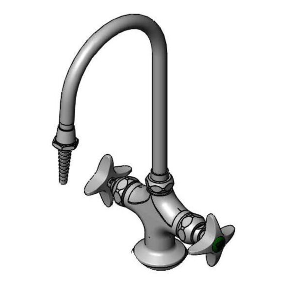T&S  BL-5704-03  Lab mix Fct, Swivel G.N., 4'' Spreader Assy