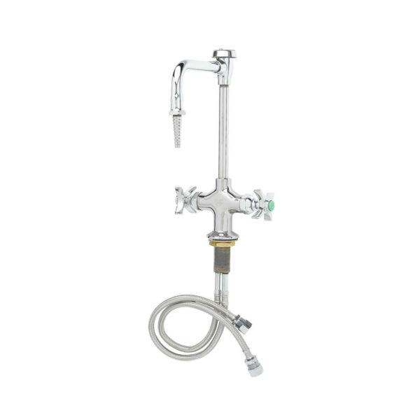 T&S  BL-5704-08  Lab mix Fct, Rigid Vac. Brkr G.N., 4'' Spreader Assy