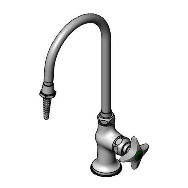 T&S  BL-5709-02  Lab Fct, 1- Temp, Swivel G.N., 1/2'' NPSM (M) Shank