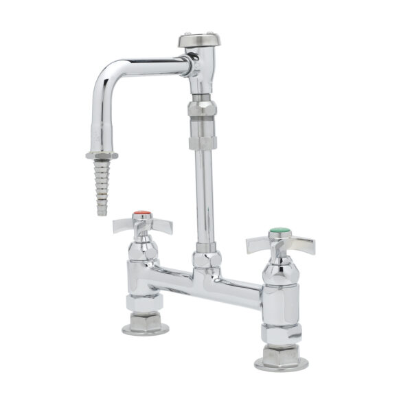 T&S  BL-5715-09  Lab mix Fct, Deck mt, Swivel vac. Brkr Nozzle