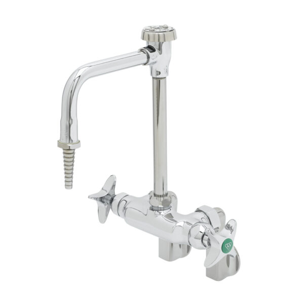 T&S  BL-5740-08  Wall mt Polish  mix Fct. W/ adj in