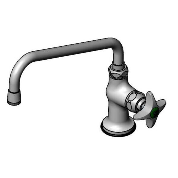 T&S  BL-5755-01  Lab Fct, 1- temp, 9'' Swing Nozzle