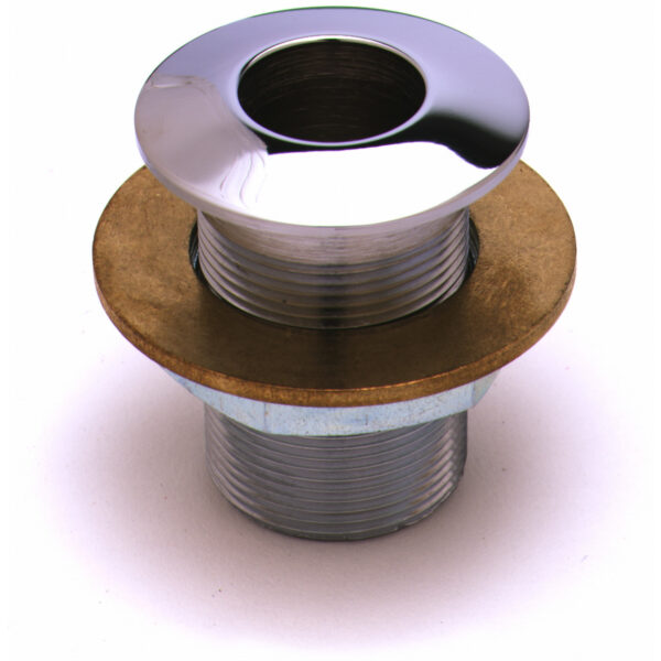 T&S  BL-9005-01  Flush Plate Assy, Crowned Top, Lock Nut And Washer